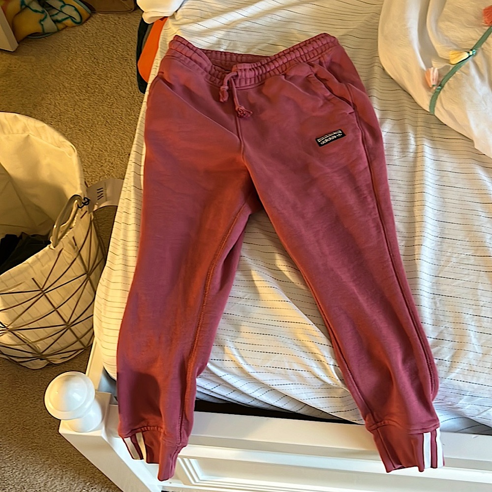 Pink Adidas Sweatpants … never used (New)
